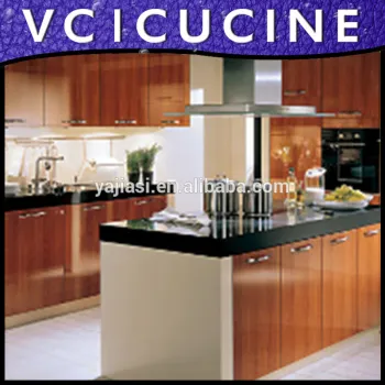Guangzhou maple wood kitchen cabinets