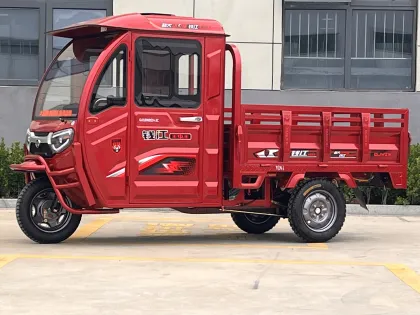 Semi enclosed electric tricycle