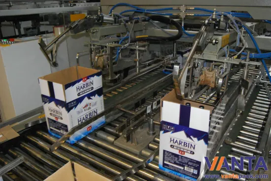 Sew Motor Conveyor Carton Sealing Equipment , Hot Melt Glue Equipment