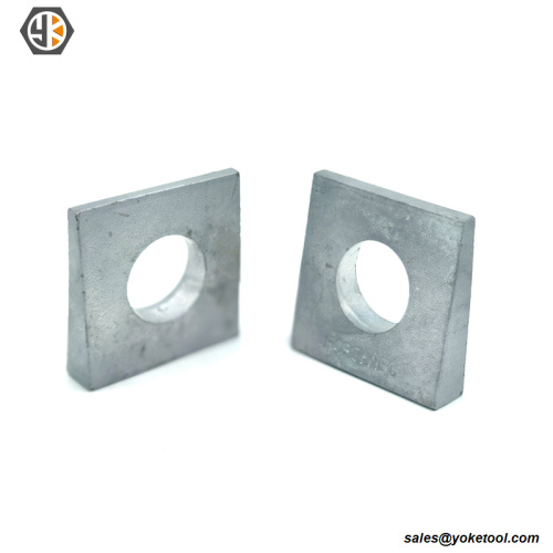DIN434 ASTM F436 Шайба квадратная со скошенной кромкой 5/8 дюйма