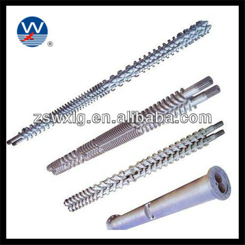 PMMA pipe sheet profile Bimetallic extruder screw barrel