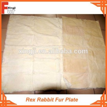 First Class Grade A Reasonable Price rex rabbit fur plate