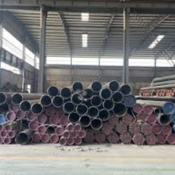 Q195/Q235/S235JR/S355JR/S235/A36/#20/#45/#65/T8 Безпроблемно/заварено черно/галванизиран/GI въглеродна стоманена тръба