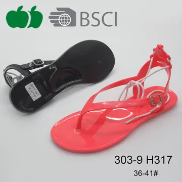 New Design Fashion Simple Model Sexy Ladies Jelly Sandals