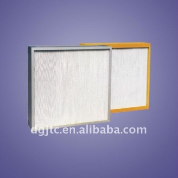 H13 H14 Mini Pleat HEPA air filter for clean room
