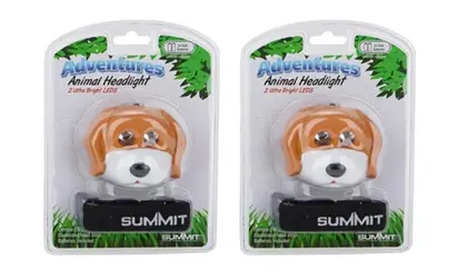 Different shaped out door headlights dog Kid's Animal Headlights