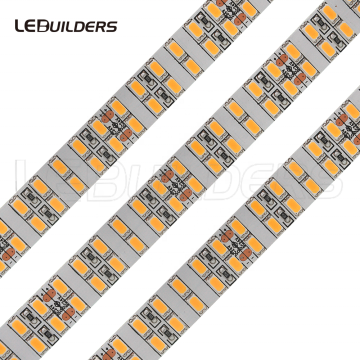 Fila doble 5630/5730 Fuera LED flexible al aire libre, 240leds/metro, 24V