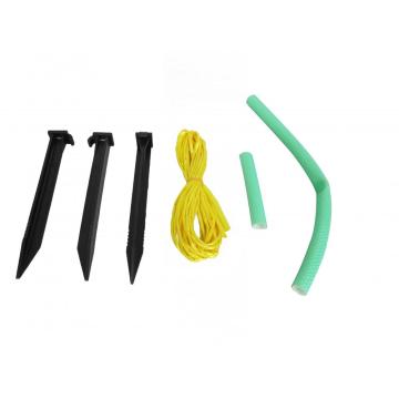 Tree Stake Support Kit Black Plastic Stake