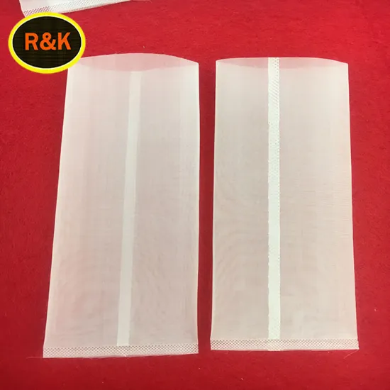 ultrasonic and laser welding filter bag ,nylon mesh long tube