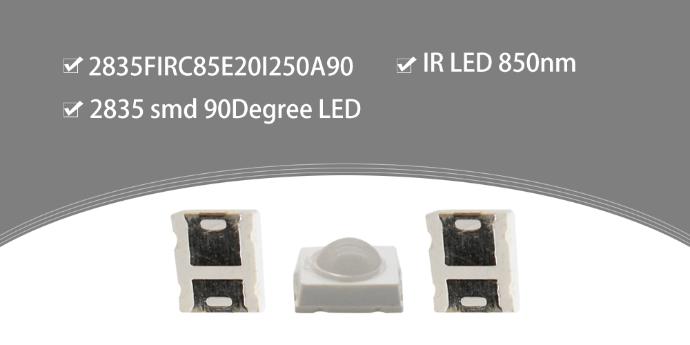 Super Bright 850nm LED Individual LEDs Dome Lens