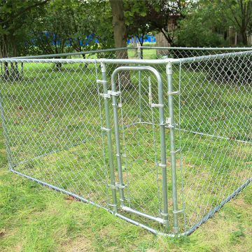 Galvanized Chain Link Boxed Kennels