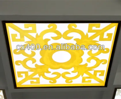 crystal ceiling lighting /Light transmission Color texture acrylic