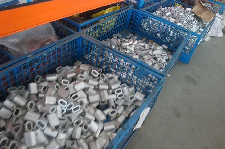 DIN3093 Oval Aluminum Ferrules for Wire Rope Cable
