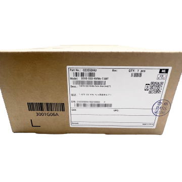 Brand New 7.68TB SSD NVMe Palm Disk Unit 02355DHU in Original Box Packaging for Sale