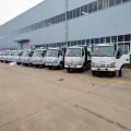 Isuzu 5m3 Compresión de contenedor desmontable recolector de basura