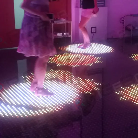 12x12 Pixel 50x50cm LED Interactive Dance Floor for Party Events