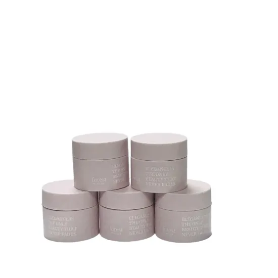 Hot Selling 15ML PETG Plastic Frosted Cosmetic Packaging Cream Jars
