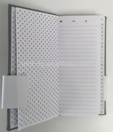 FSC index leather phone book, index address book