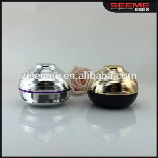 Acrylic Unique Cosmetic Cream Containers 50g Acrylic Cream Jars 30g 120g