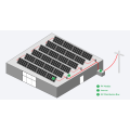 Sistem jana solar modul tenaga 17kw 15kw