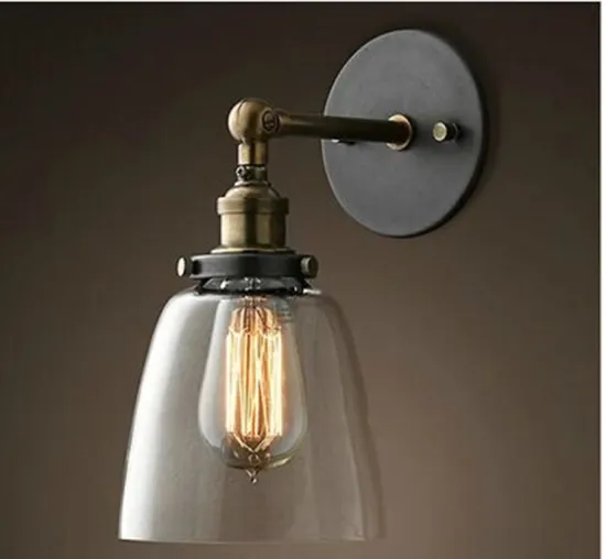 Hotel modern wall lamp bedroom decorative glass wall lamp indoor wall lamps