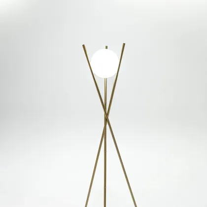 Mid Century Modern Nordic Gold Floor Lamp