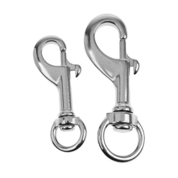 3/4 pouce x 80 mm en acier inoxydable 316 Boulons d'œil pivotant avec crochet instantané