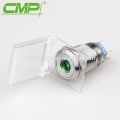 Botón pulsador CMP 19mm LED Switch