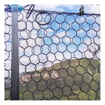 High Quality Rockfall Barrier Netting for Slope Protection and Landslide Defense