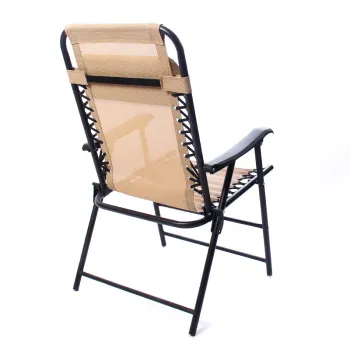 Hot Sale Garden Outdoor Portable Camping Folding Beach Chair with Pillow