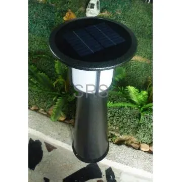 LED Solar Lawn Lamps 2.5Wp Polycrystalline Silicon, Battery & LEDs