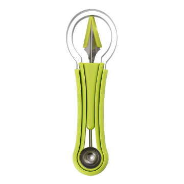 3-in-1 Multi-Function Stainless Steel Fruit Cutter Knife Set