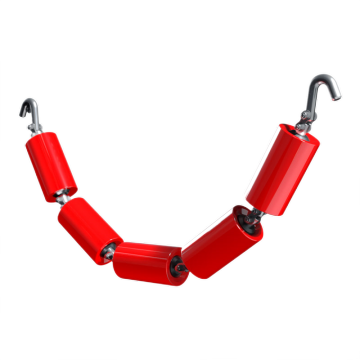 Mining steel garland roller