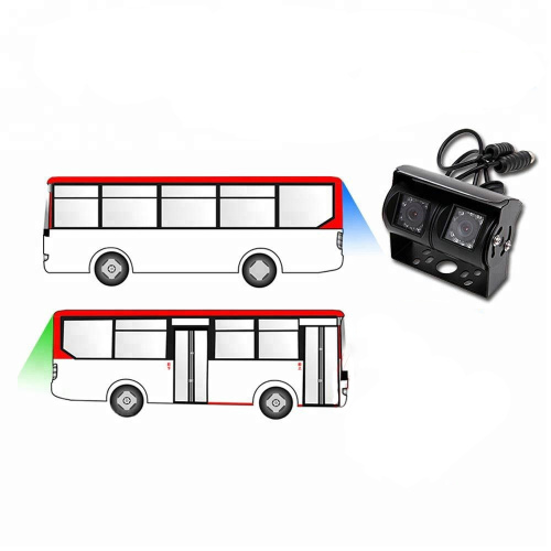 1.3MP Dual Lens Bus Rearview Camera
