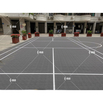 Multipurpose Outdoor Sport Tiles PP interlocking Modular Sport Flooring