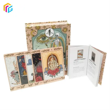 Wholesale English Crystal Oracle Card Deck - Divination Game with 500 Styles and E-guide Book