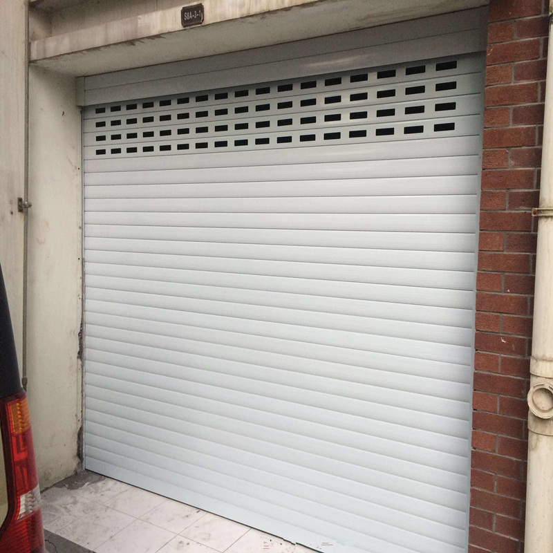 Insulated Aluminum Roller Shutter Garage Door Door 18