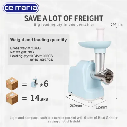 MGQ Italy Meat Grinder: Electric Meat Mincer and Sausage Maker