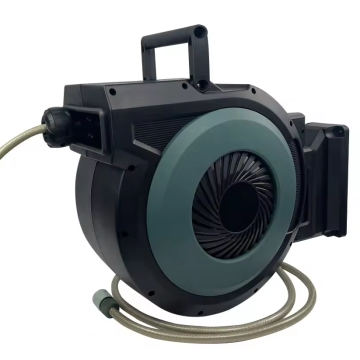 Automatic Telescopic Pipe Wall Mounted Car Wash Equipment: Water Hose Reel Box and Air Hose Reel Box