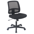 Schwarzhöhe einstellbare Nylon Caster Mesh Office Chair