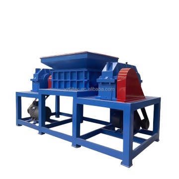 twin double Industrial shredder lithium battery recycling