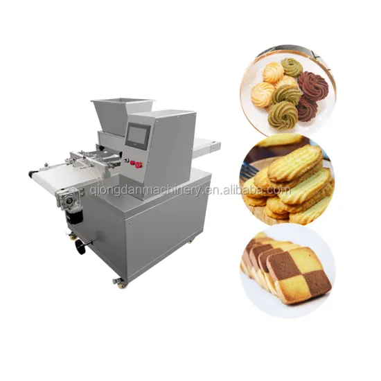 3D Mini Biscuit Forming Machine: Automatic Small Cookies Depositor and Two-Color Maker for Commercial Use