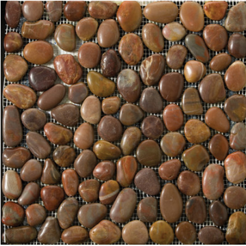 Malha de pedra polida Natural Meshwork Stone