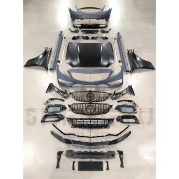 AMG Style Body Kit for Benz W205: Bumpers, Grille, Hood, Fenders, Rear Diffuser, Side Skirts, Tailpipes