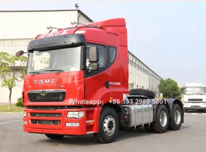 CAMC 50 ton Tractor Truck 6x4 Semi Trailer for Timber Transportation