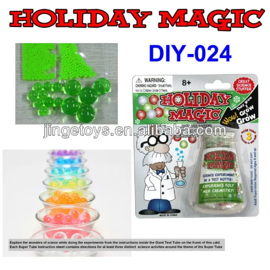 Grow magic pearl, DIY magic toys