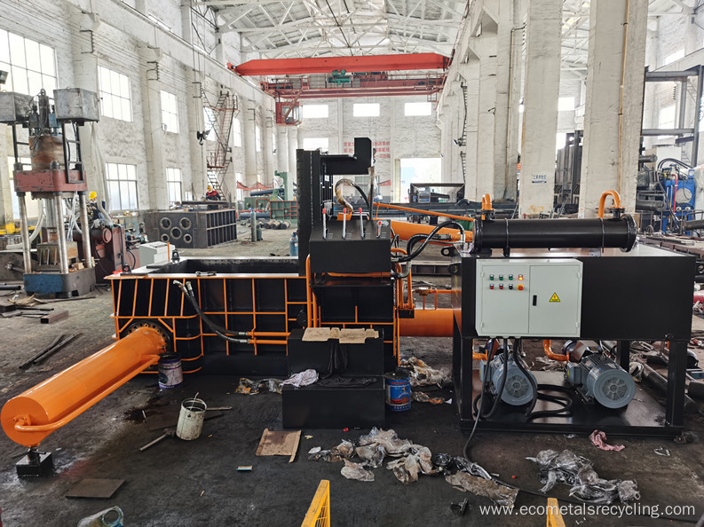 Automatic Hydraulic Metal Baler For Scrap Recycling