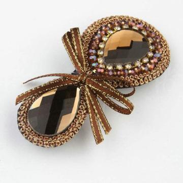 Designer with colorful crystal Beauty Hair Barrette