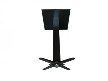 rwstaurant black table base part only