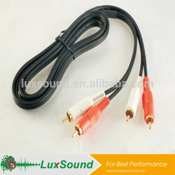 A/V cable,2RCA male to 2RCA male A/V cable,professional A/V cable